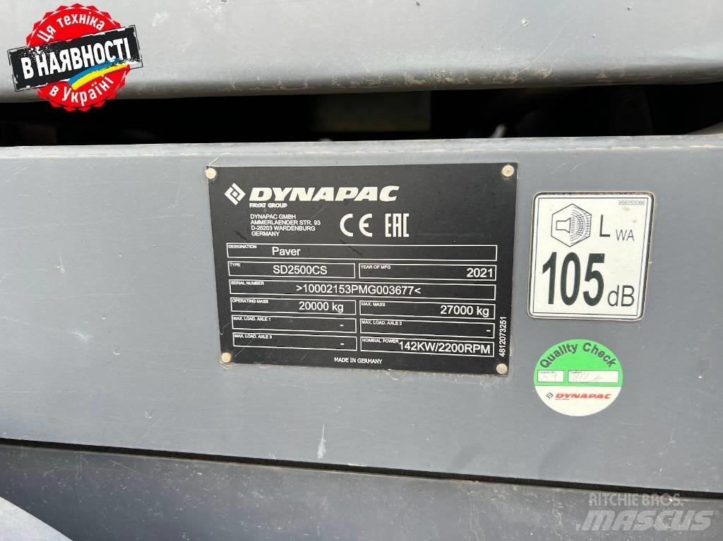 Dynapac SD2500CS Asphalt pavers