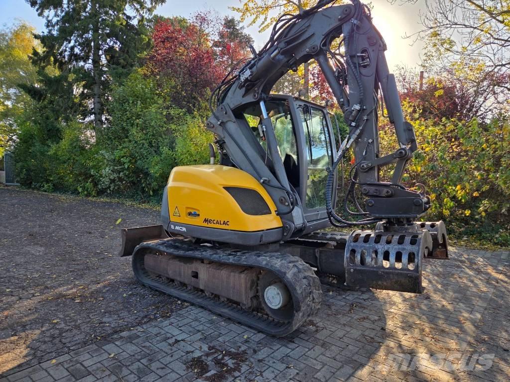 Mecalac 8 MCR Mini excavators  7t - 12t