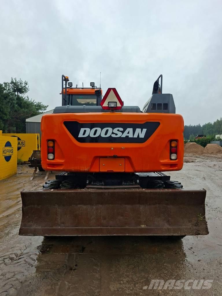 Doosan DX 170 W Wheeled excavators