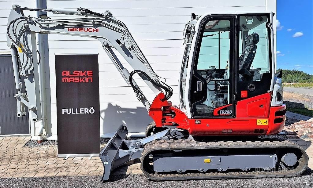 Takeuchi TB260 Mini excavators < 7t (Mini diggers)