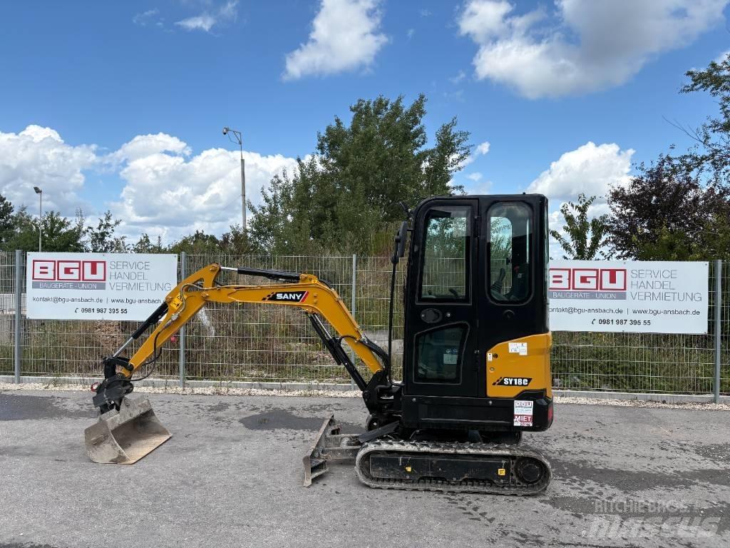 Sany SY 18 C Mini excavators < 7t (Mini diggers)