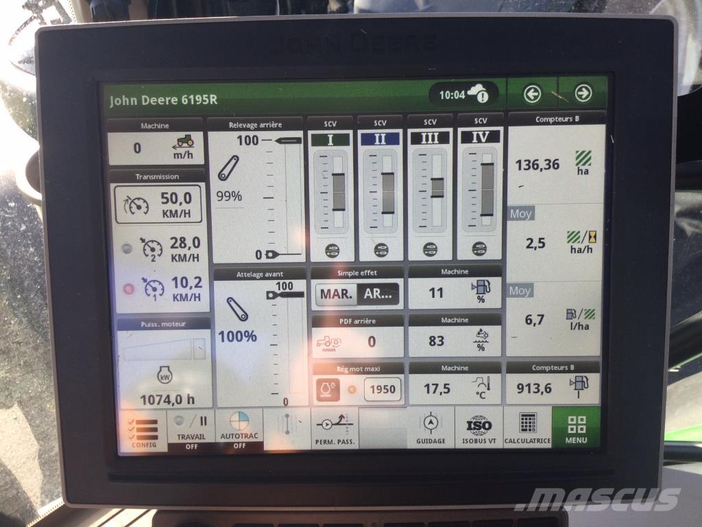 John Deere 6195R Tractors