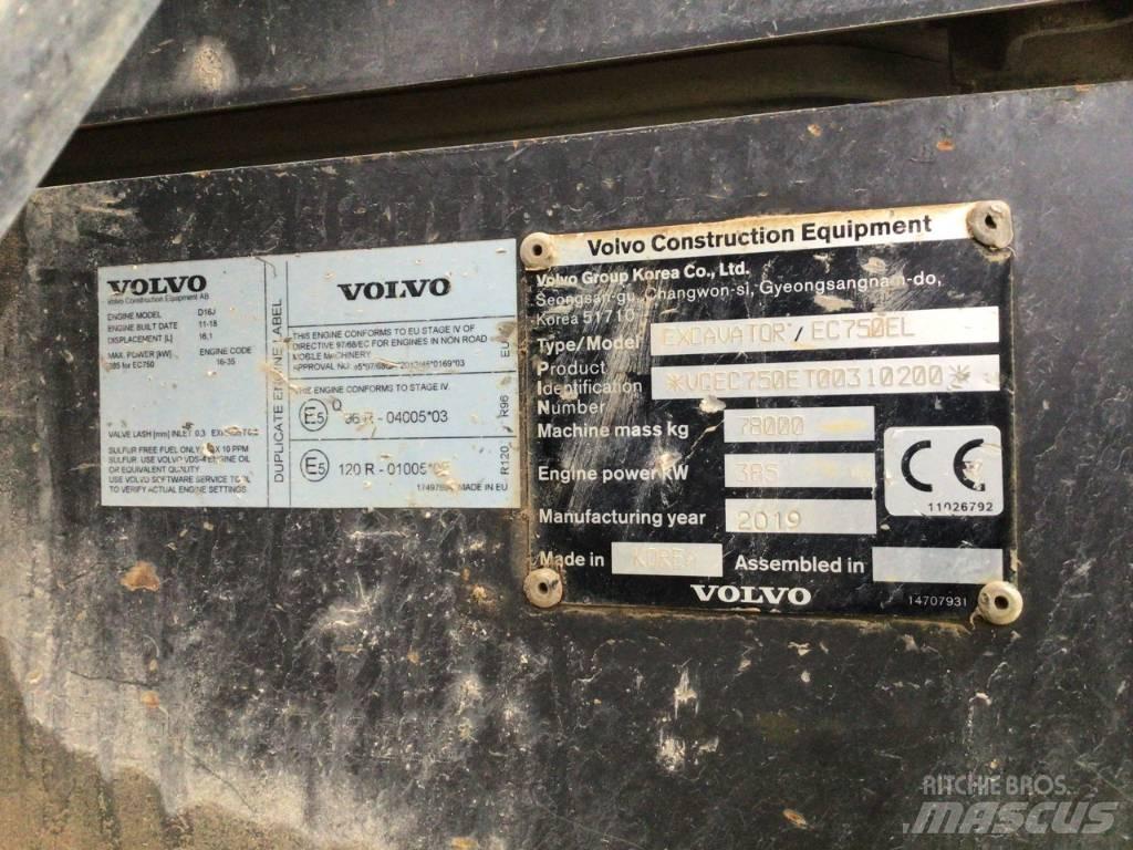 Volvo EC 750 E Crawler excavators