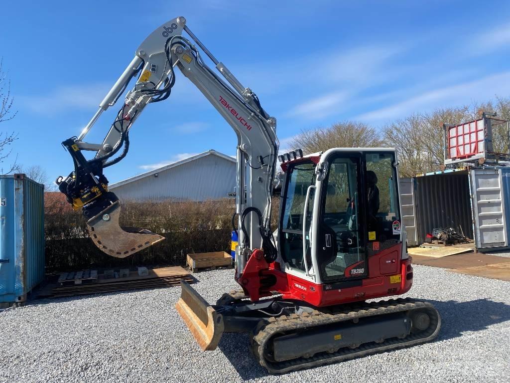 Takeuchi TB 260 Mini excavators < 7t (Mini diggers)