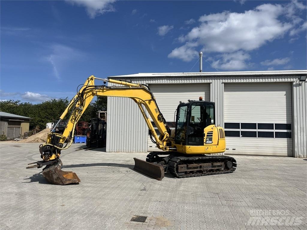 Komatsu PC 80 MR Mini excavators  7t - 12t
