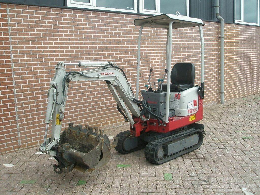 Takeuchi TB108 Mini excavators < 7t (Mini diggers)