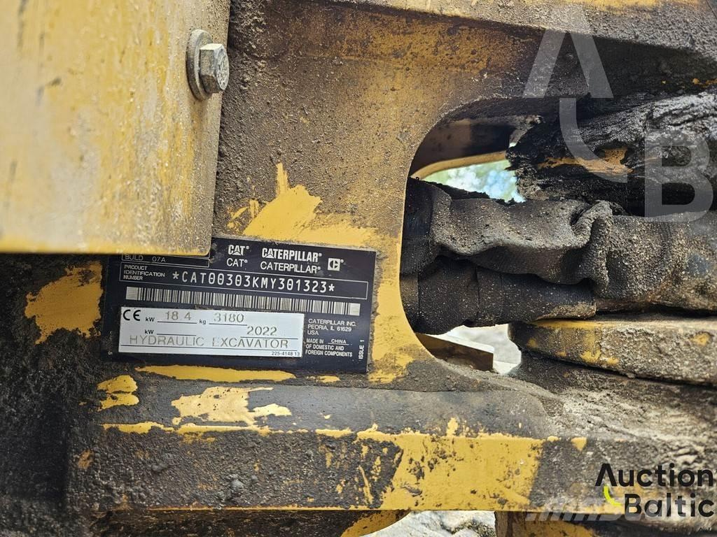 CAT 303 CR Mini excavators < 7t (Mini diggers)