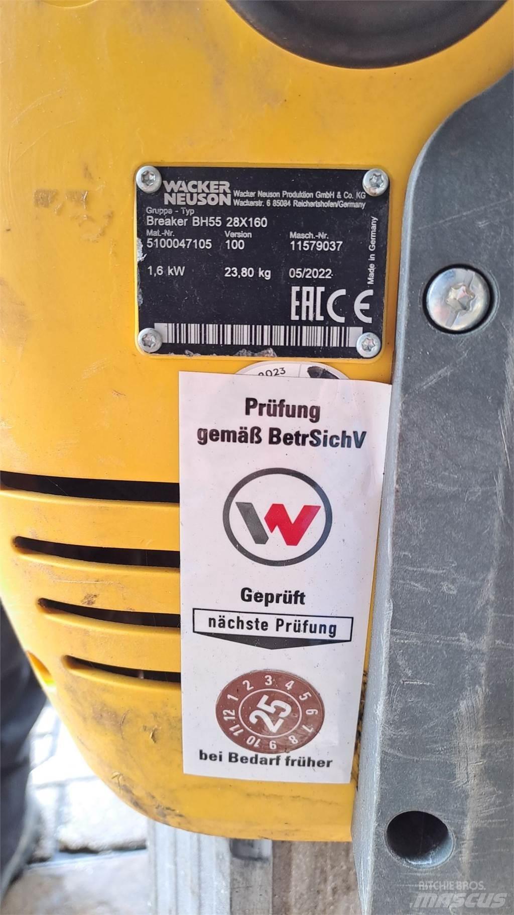 Wacker Neuson BH55 Tampers