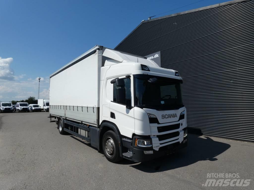 Scania P 280 Curtain sider trucks