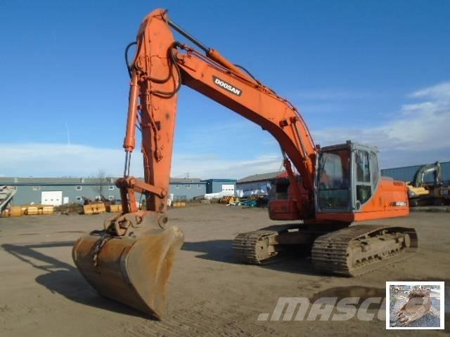 Doosan DX 225 LC Crawler excavators