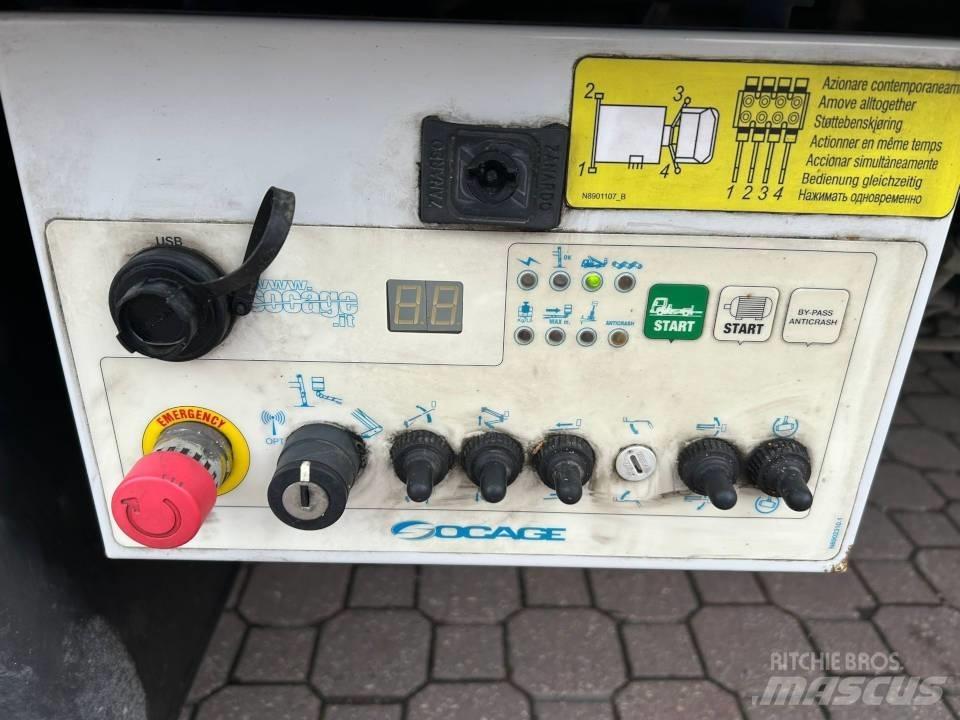 Socage 20D Truck mounted platforms