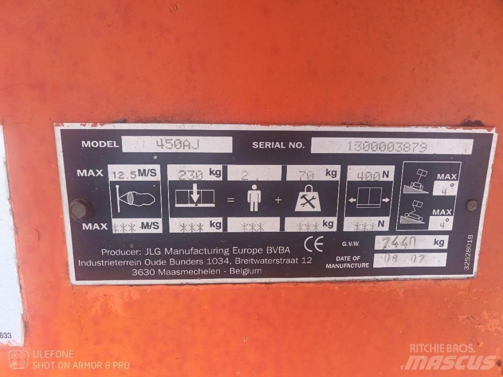 JLG 450 AJS II Articulated boom lifts