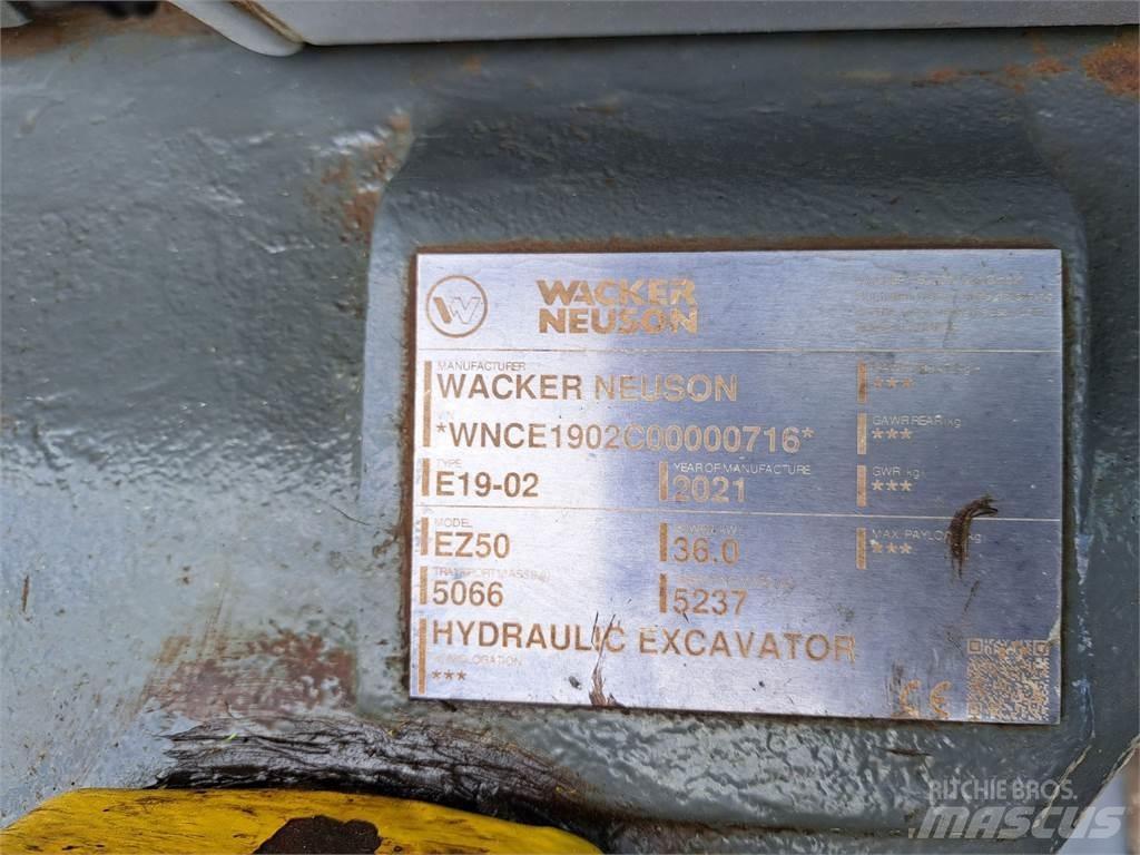 Wacker Neuson EZ50 Crawler excavators
