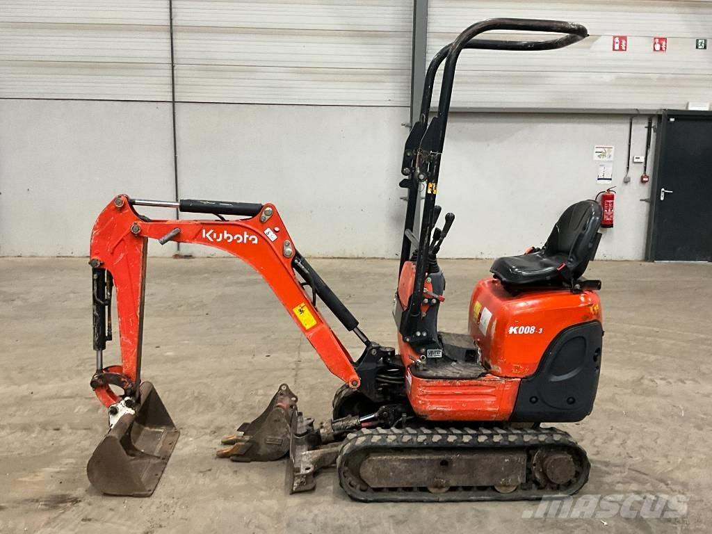Kubota K 008-3 Mini excavators < 7t (Mini diggers)
