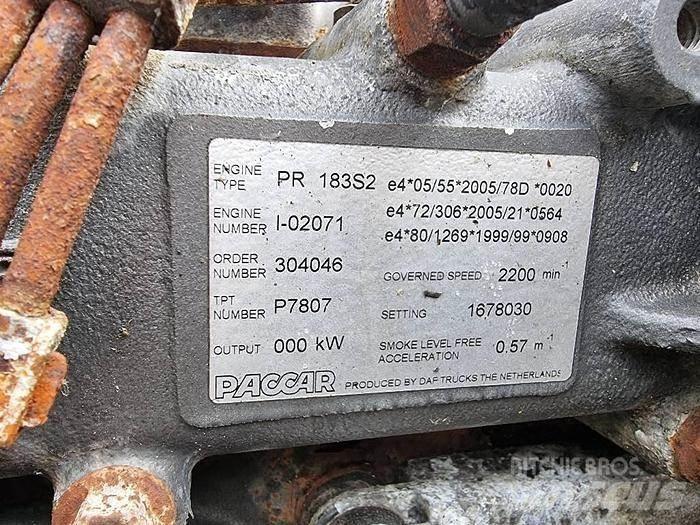  Engines PR183S2 Other components