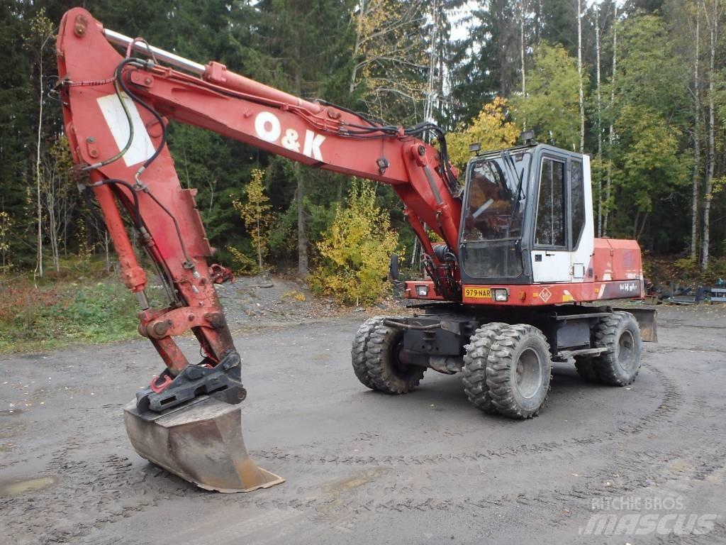 O&K MH Plus Wheeled excavators