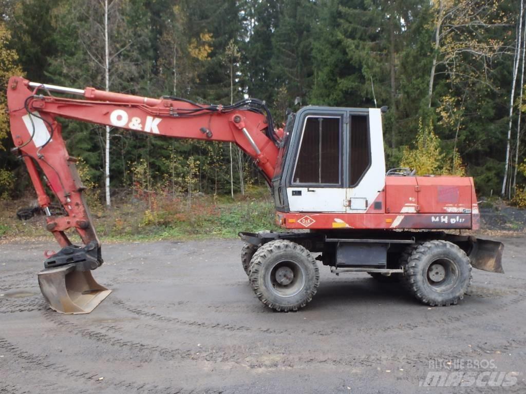 O&K MH Plus Wheeled excavators