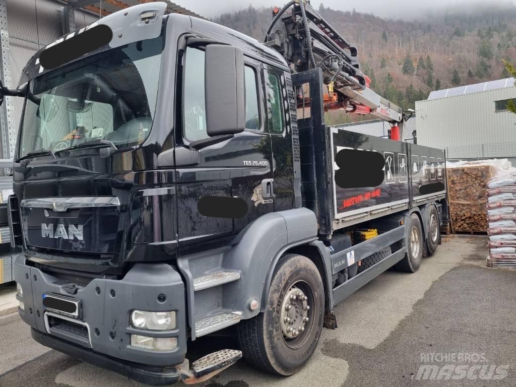 MAN TGS 26.400 Truck mounted cranes