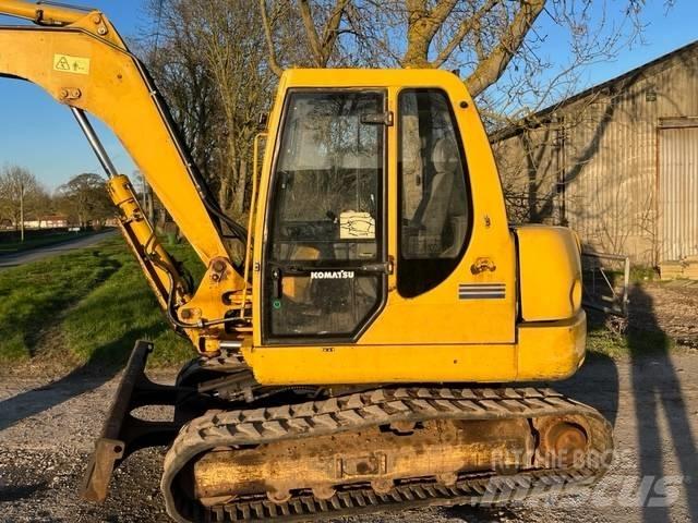 Komatsu PC 75R Mini excavators  7t - 12t