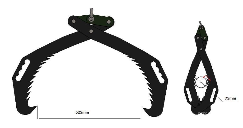 Awemak HD 50 Grapples