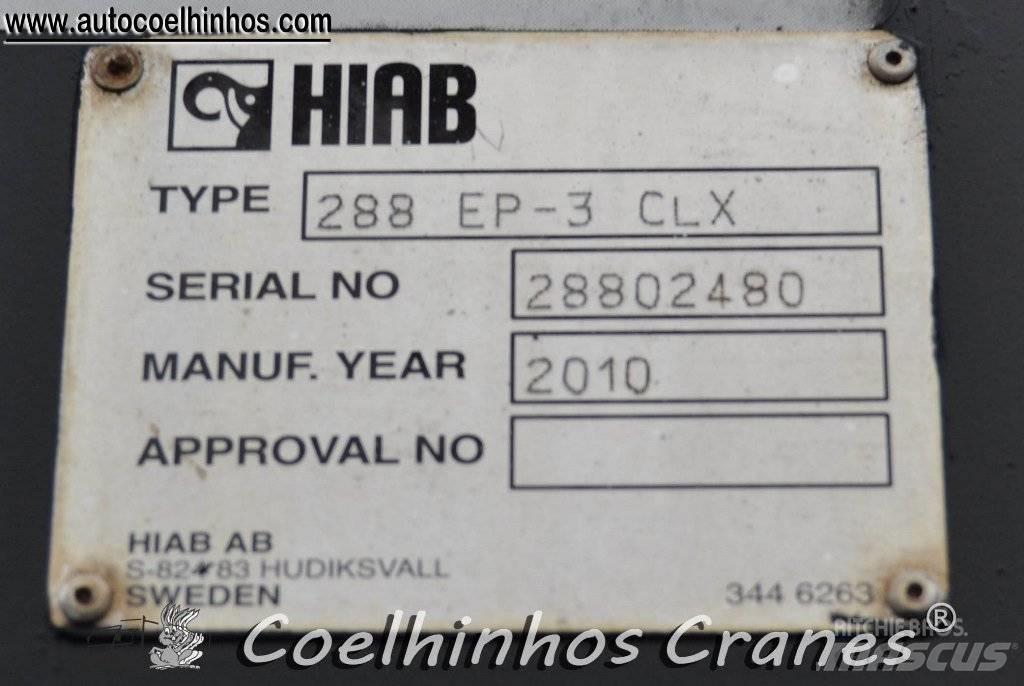 Hiab 288 XS / EP 3-CLX Loader cranes