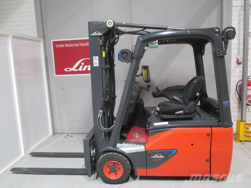 Linde E16 Electric forklift trucks