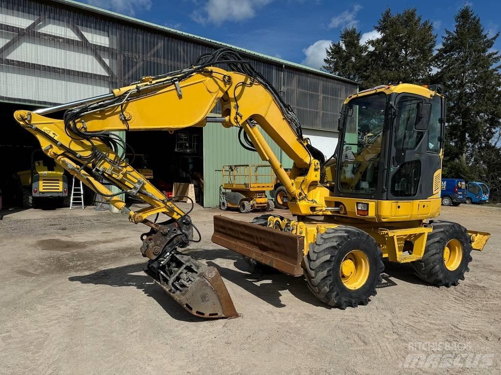 Komatsu PW 98 MR-8 Wheeled excavators