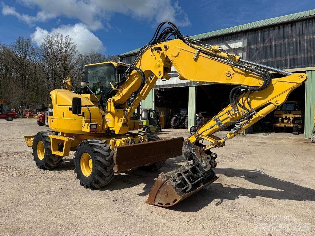 Komatsu PW 98 MR-8 Wheeled excavators
