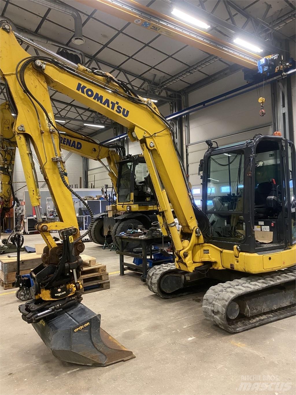 Komatsu PC55MR-5 Mini excavators < 7t (Mini diggers)