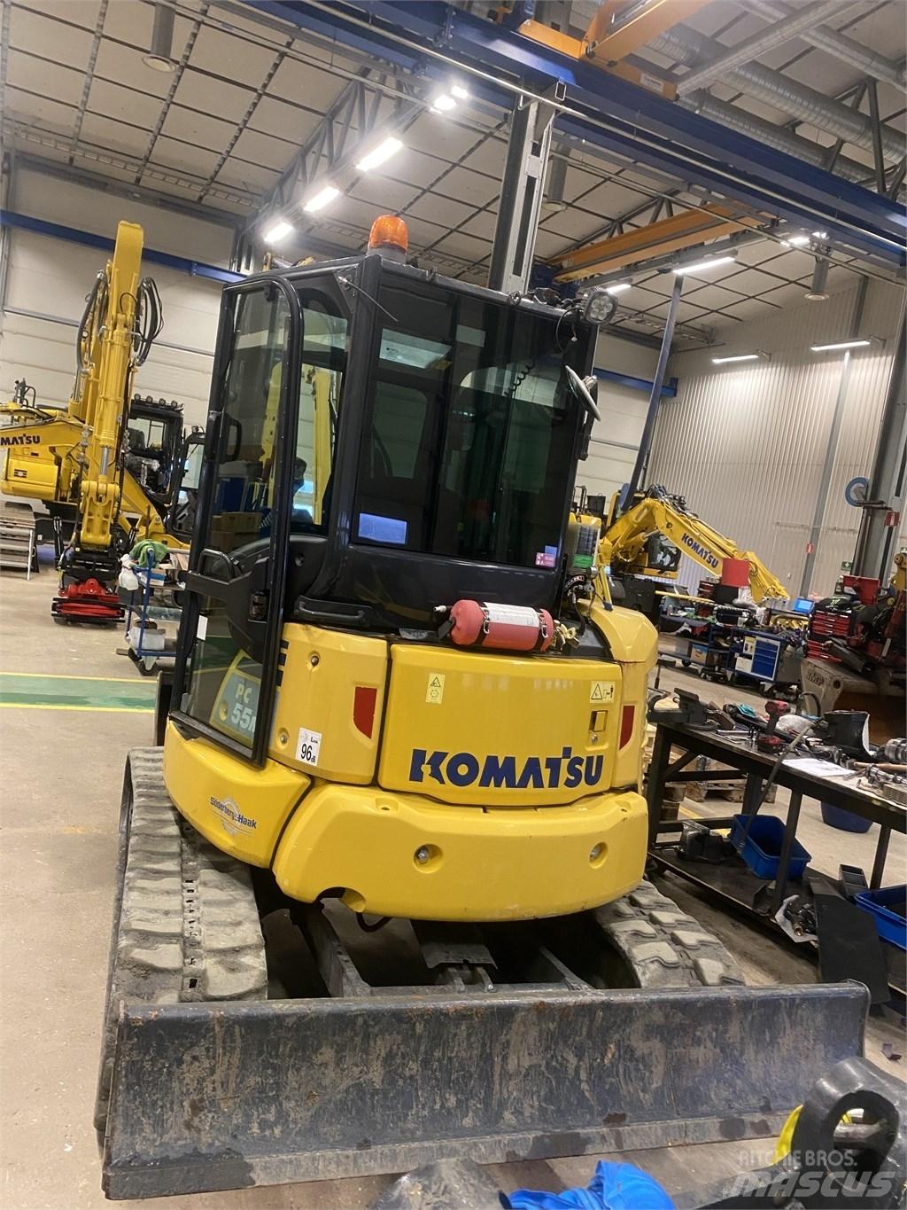 Komatsu PC55MR-5 Mini excavators < 7t (Mini diggers)