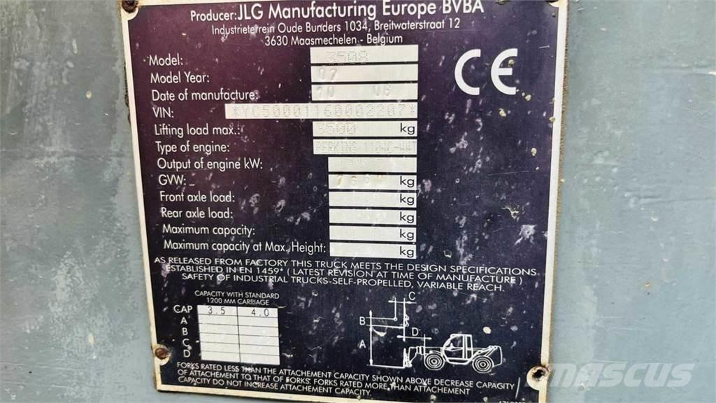 JLG 3508 Telescopic handlers