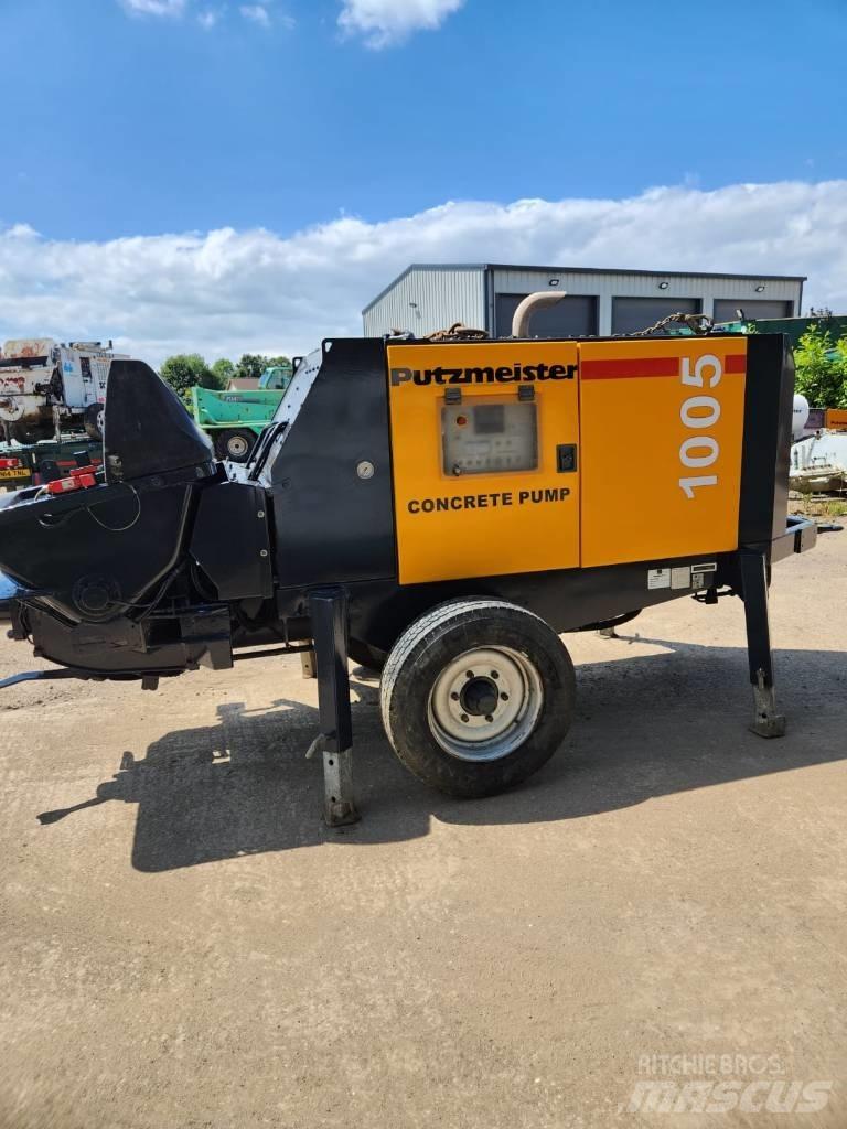 Putzmeister 1005D Concrete pumps