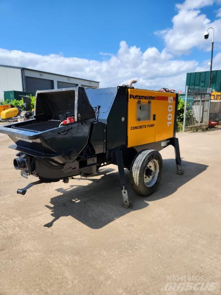 Putzmeister 1005D Concrete pumps