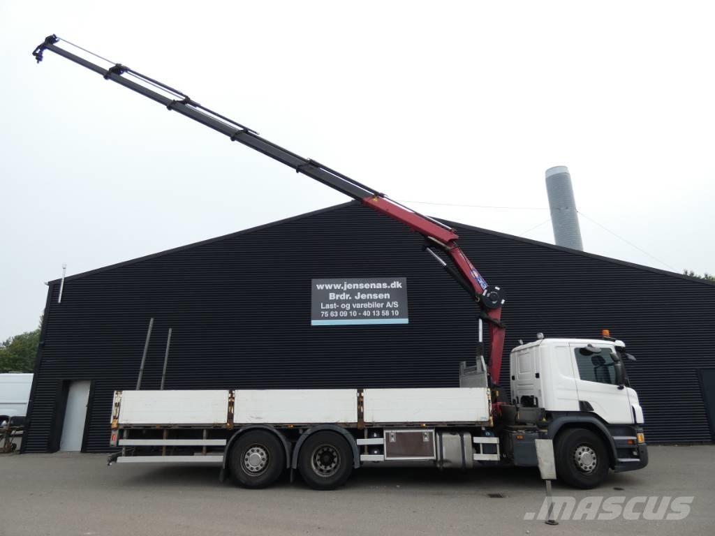 Scania P 360 Truck mounted cranes