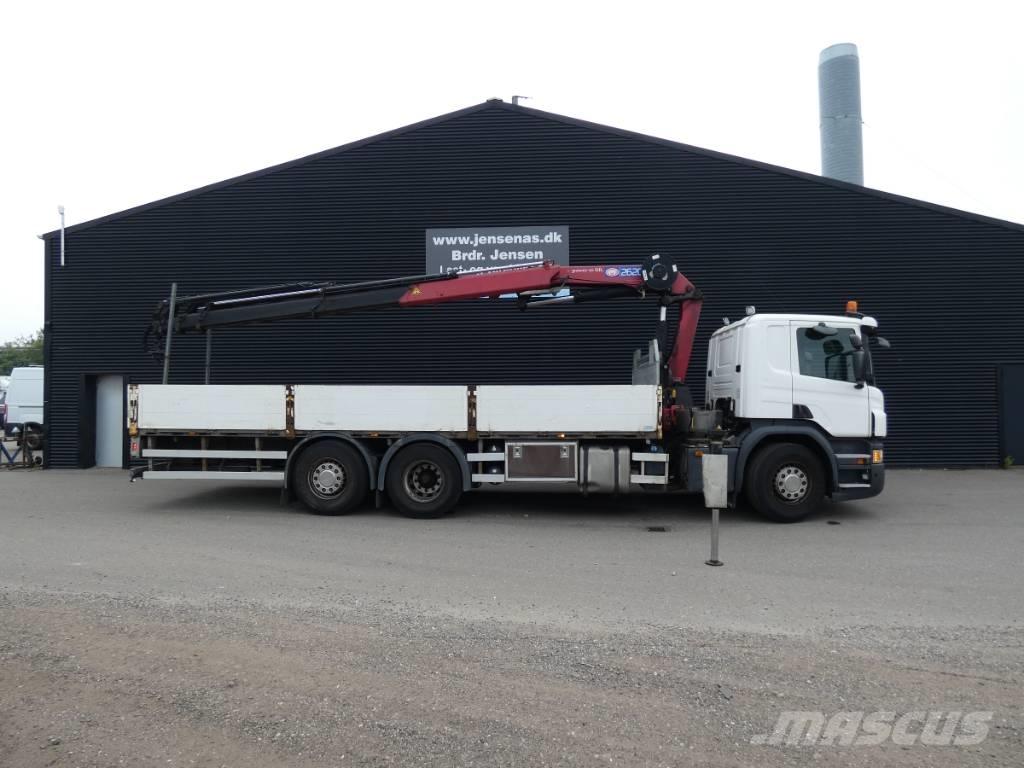 Scania P 360 Truck mounted cranes