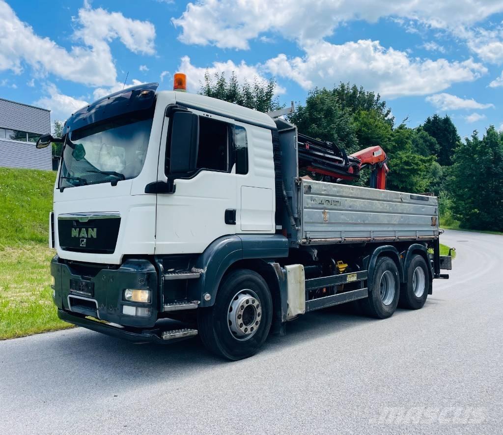 MAN TGS 26.440 Truck mounted cranes