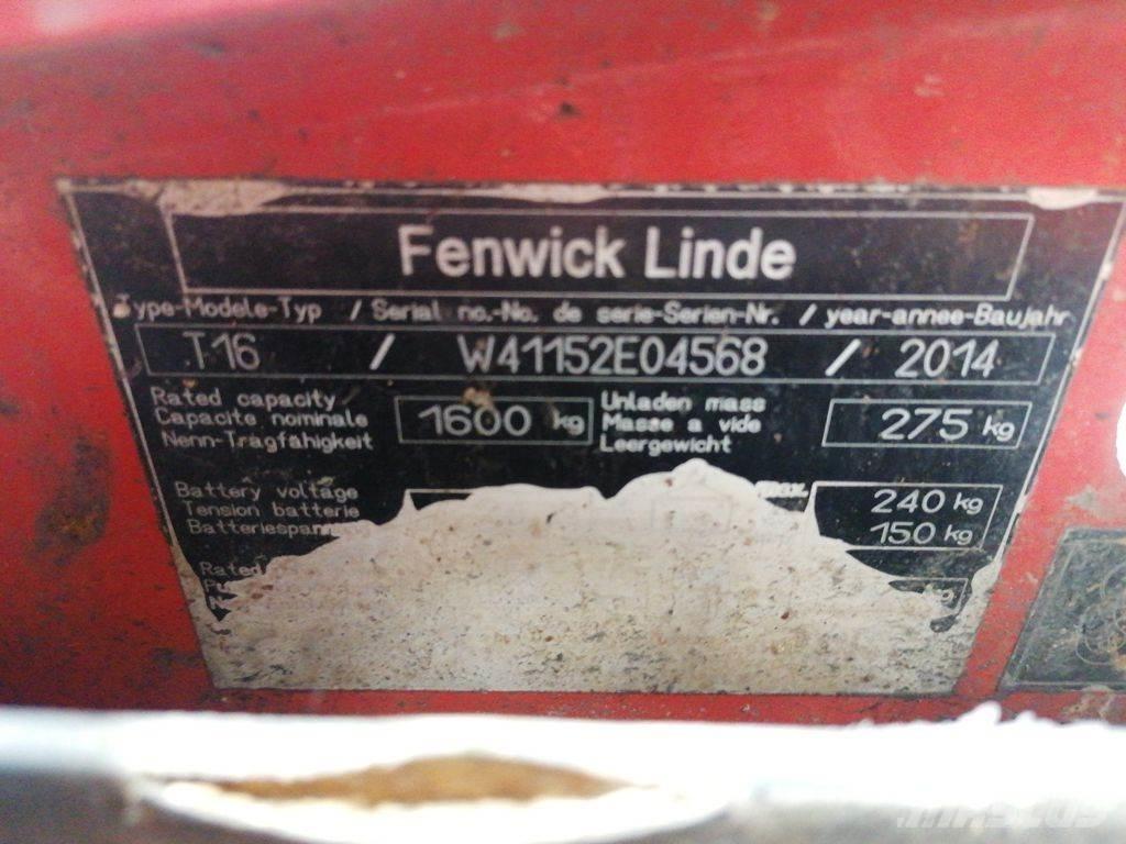 Linde T16 Low lifter