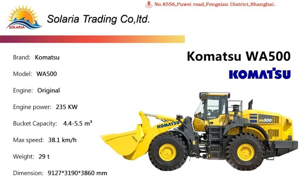 Komatsu WA 500 Wheel loaders