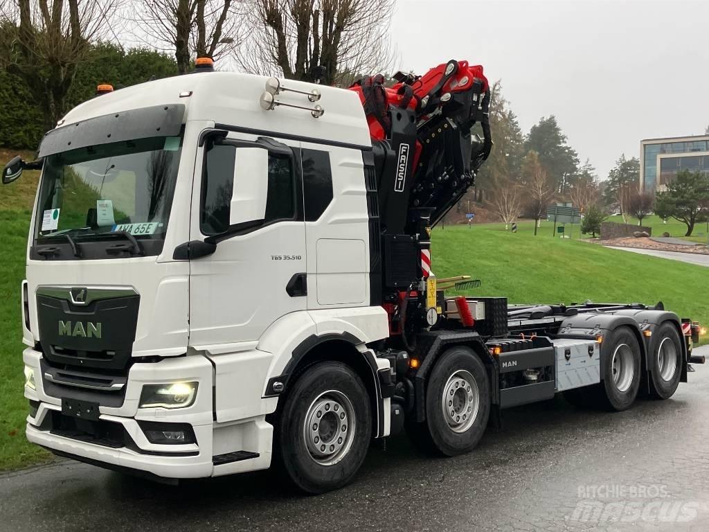 MAN TGS 35.510 Truck mounted cranes
