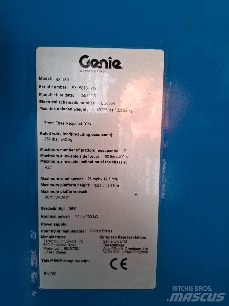 Genie SX 150 Telescopic boom lifts