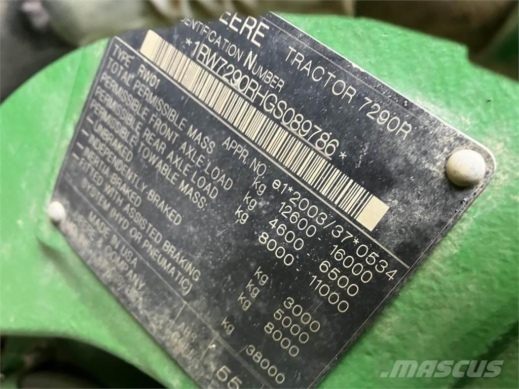 John Deere 7290R Tractors