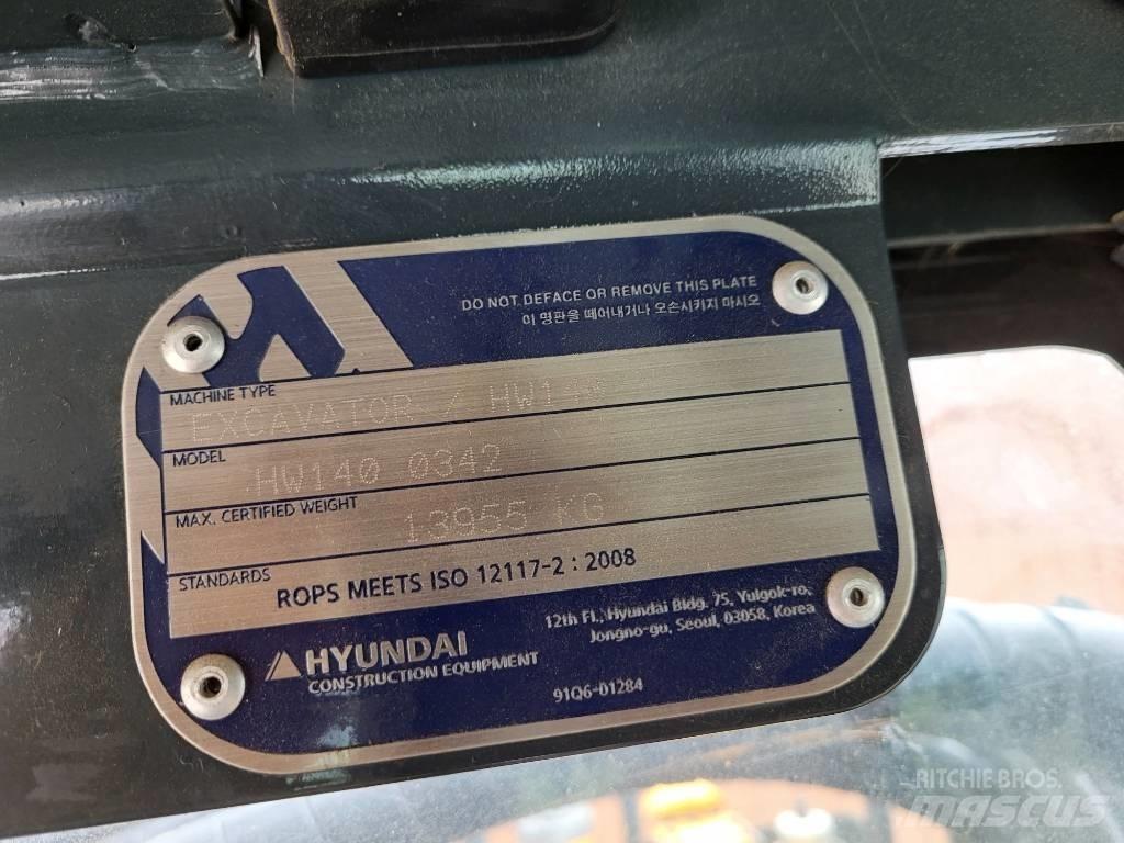 Hyundai HW 140 Rough terrain cranes