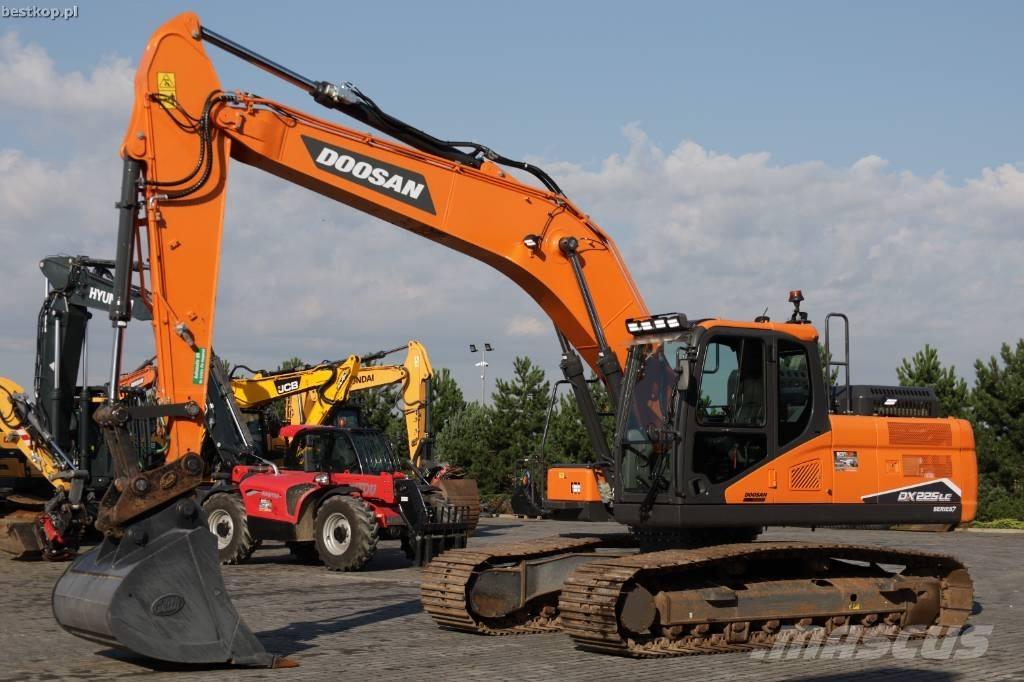 Doosan DX 225 LC-7 Crawler excavators