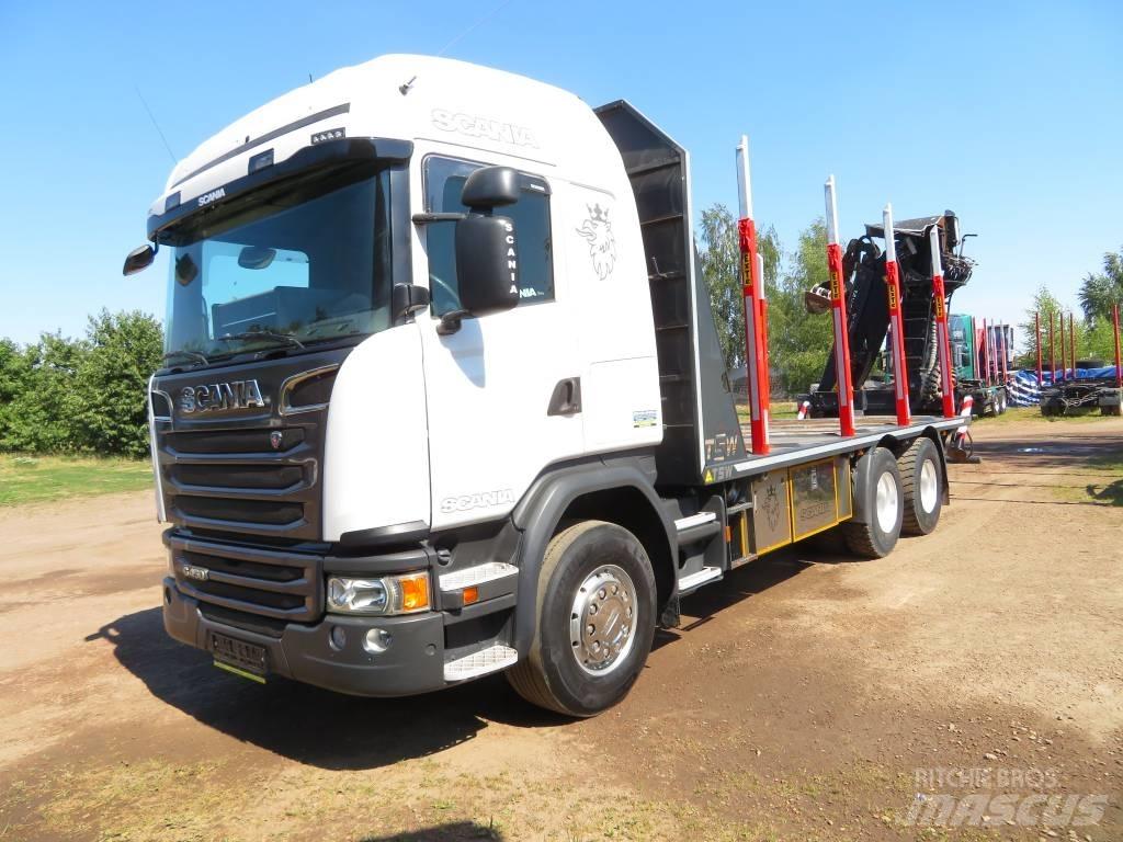 Scania G 450 Timber trucks