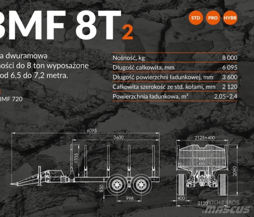 BMF 8T2 650 Forest trailers