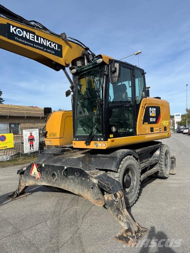 CAT 314 F Wheeled excavators