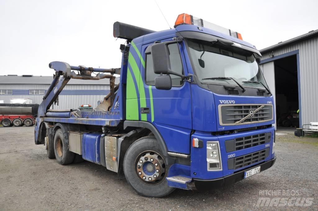 Volvo FM-380 6*2 Skip bin truck