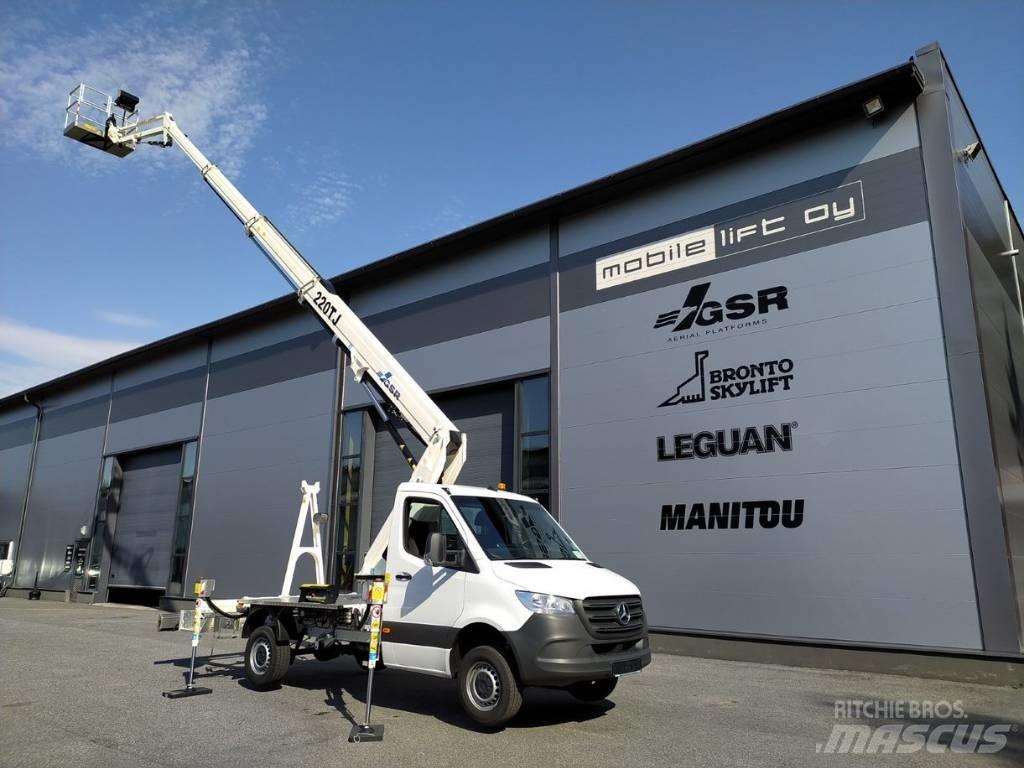 GSR B 220 TJ Truck mounted platforms
