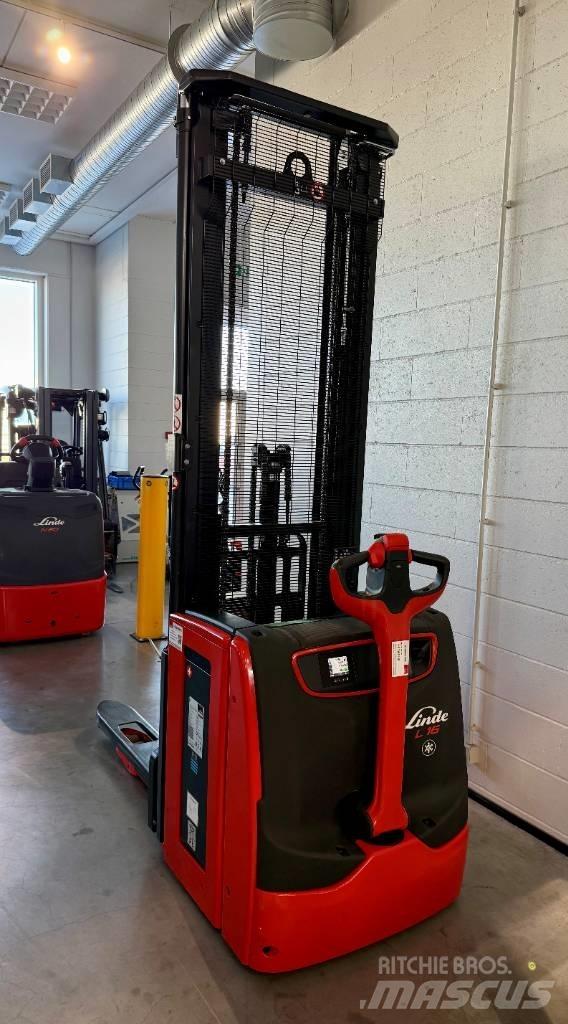 Linde L16/1173-01 Pedestrian stacker