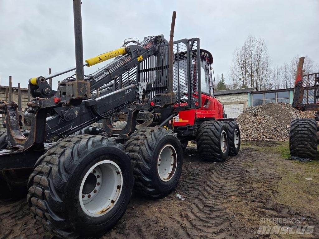 Komatsu 845 Forwarders